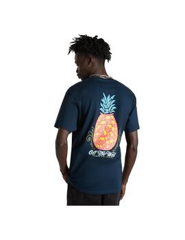 Camiseta Vans Pineapple Skull Azul Marino Hombre