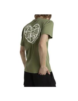 Camiseta Vans No Players Verde Hombre