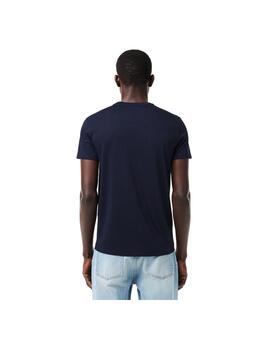 Camiseta Lacoste Marino Hombre