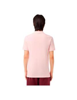 Polo Lacoste Slim Fit Rosa Hombre