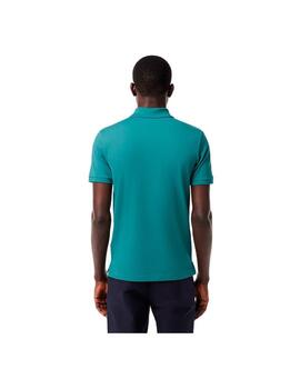 Polo Lacoste Slim Fit Azul Hombre