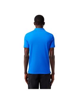 Polo Lacoste Slim Fit Azul Hombre