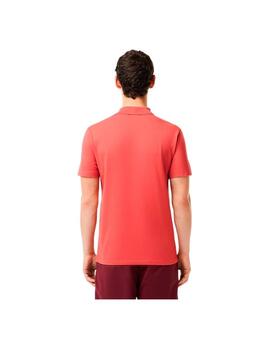 Polo Lacoste Regular Fit Coral Hombre