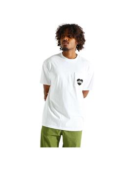 Camiseta Carhartt S/S Amour Pocket Blanca Hombre