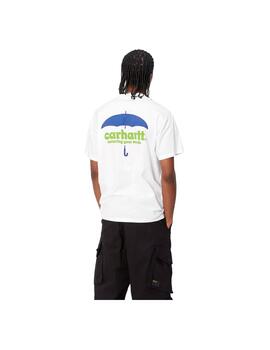 Camiseta Carhartt S/S Covers Blanca Hombre