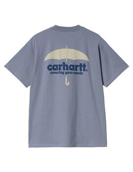 Camiseta Carhartt S/S Covers Morada Hombre