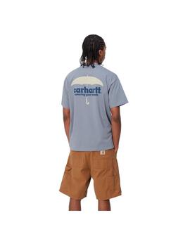 Camiseta Carhartt S/S Covers Morada Hombre