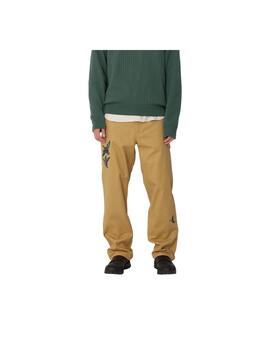 Pantalon Carhartt Wip Ducks Single Knee Bourbon