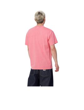 Camiseta Carhartt Wip S/S Duster Script Rosa