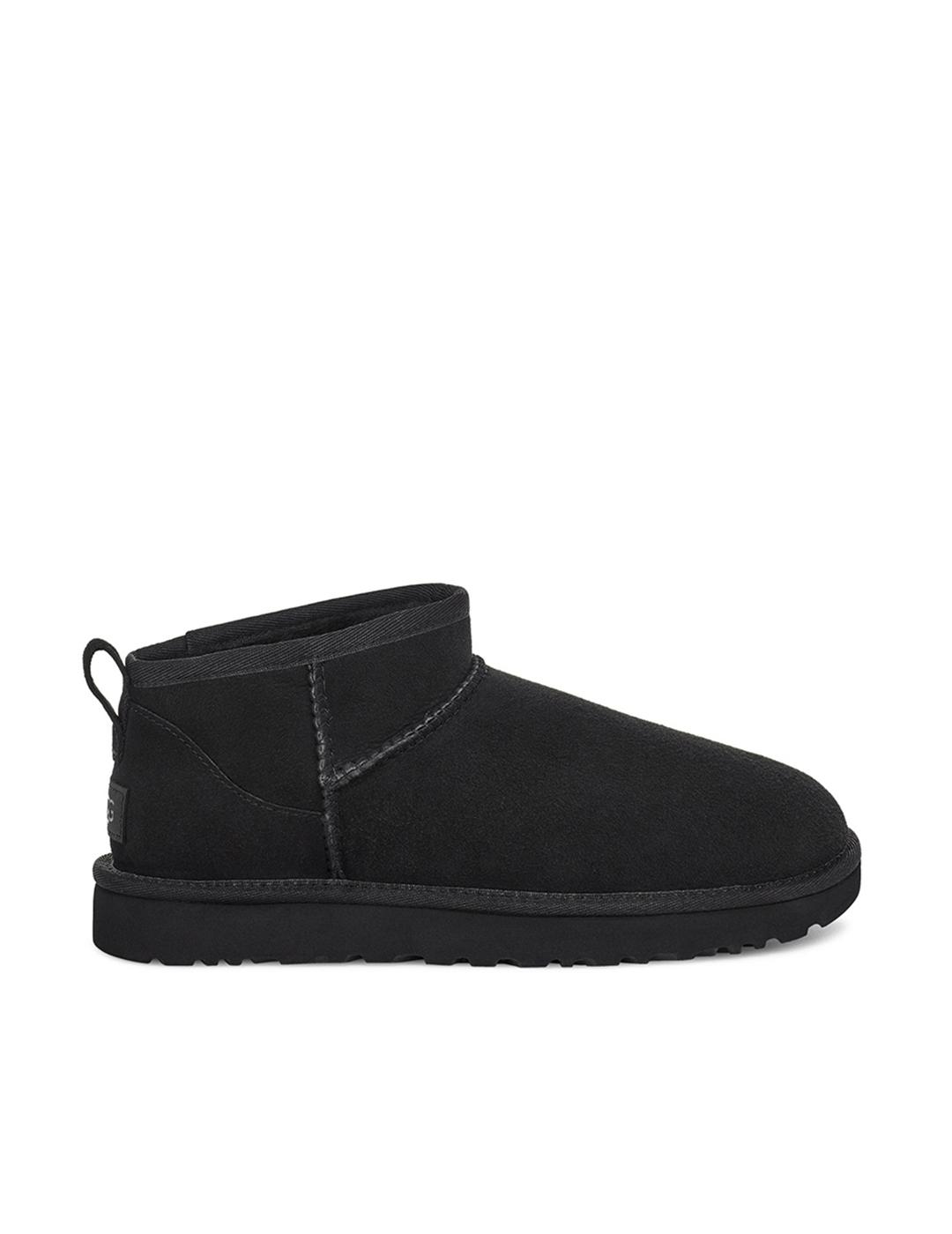 Bota UGG Classic Ultra Mini Negro Mujer