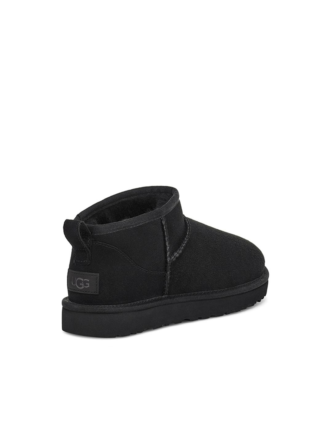 Bota UGG Classic Ultra Mini Negro Hombre