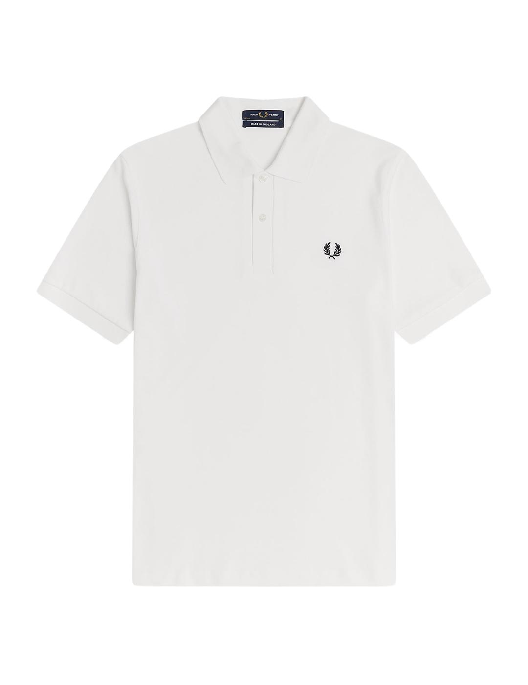 Polo Fred Perry The Original Blanco Hombre