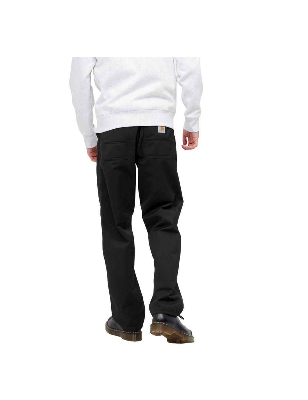 Pantalón Carhartt WIP Simple Negro Hombre