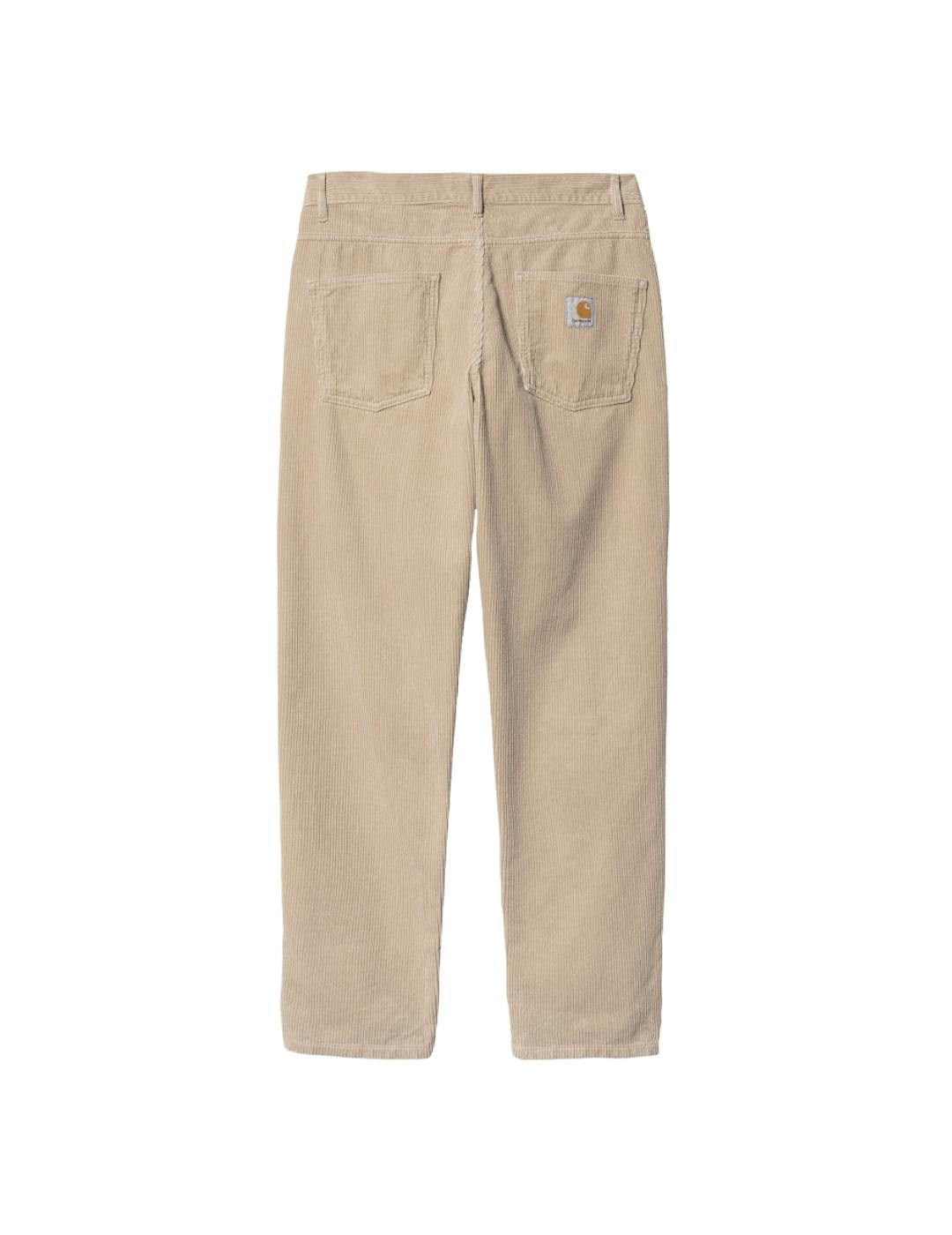 Pantalón Carhartt Wip Newel Beige Hombre