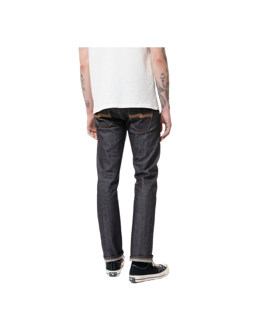 Pantalón Vaquero Nudie Jeans Grim Tim Dry Original Selvage