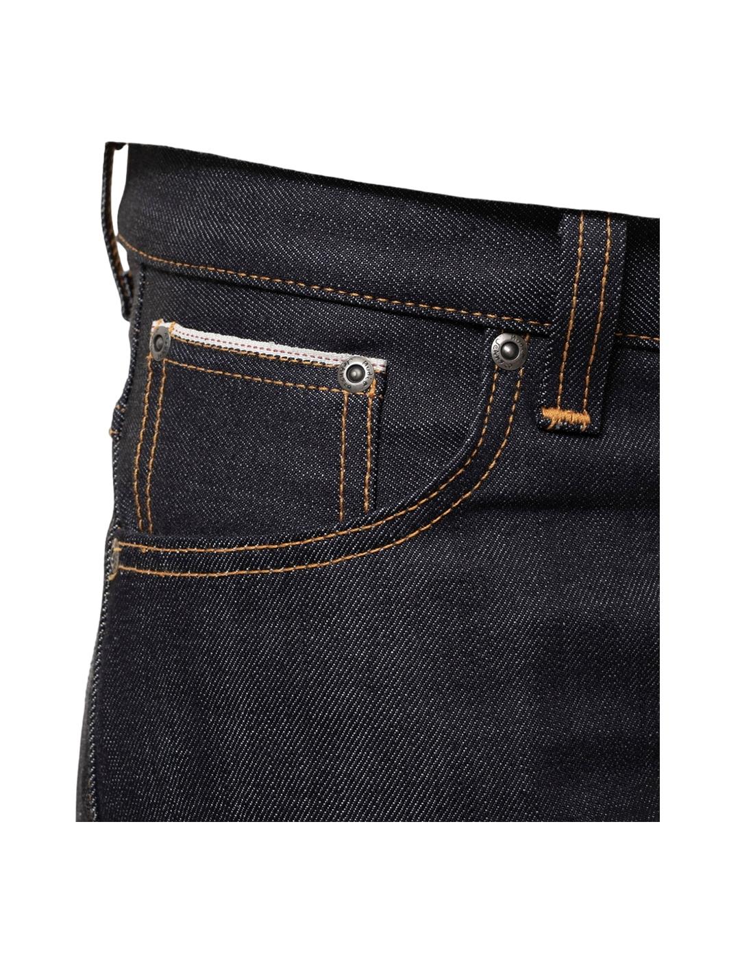 Pantalón Vaquero Nudie Jeans Grim Tim Dry Original Selvage