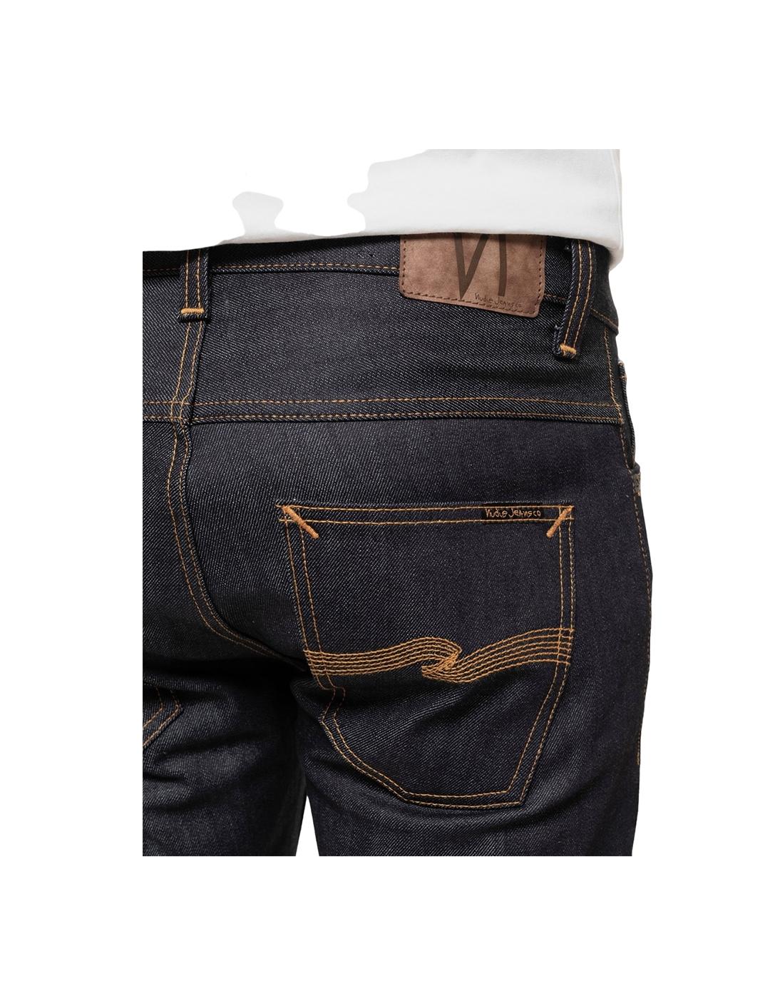 Pantalón Vaquero Nudie Jeans Grim Tim Dry Original Selvage