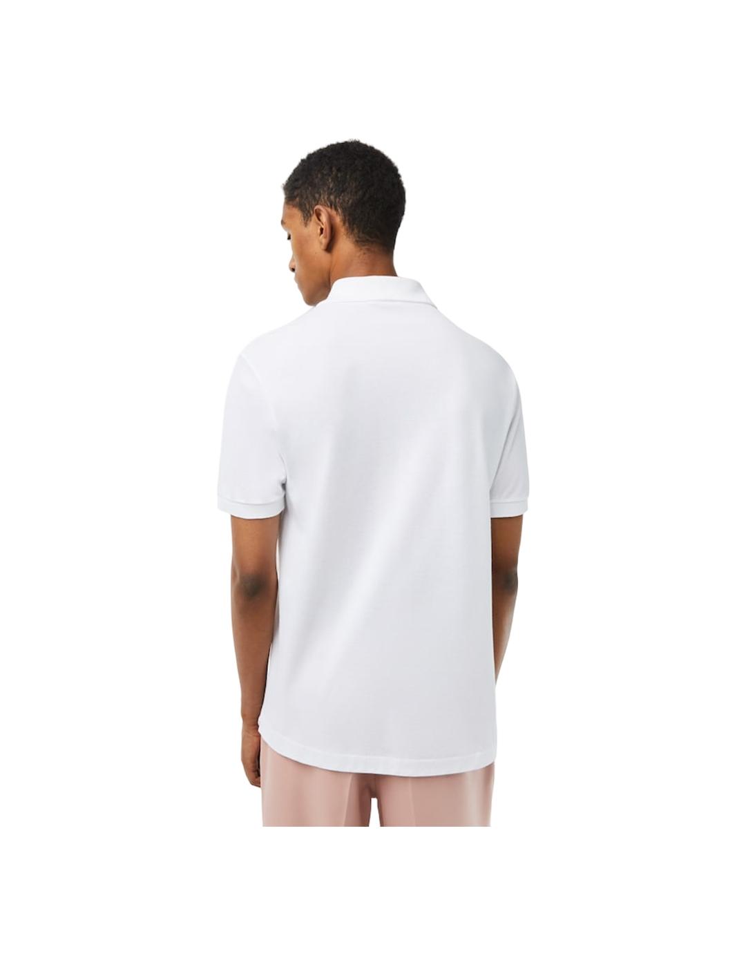 Polo Slim Fit Lacoste Blanco Hombre