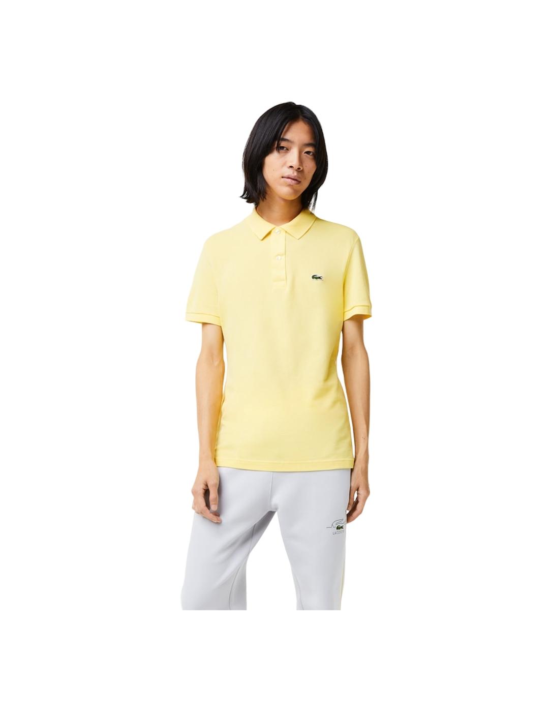 Polo Slim Fit Lacoste Amarillo Hombre