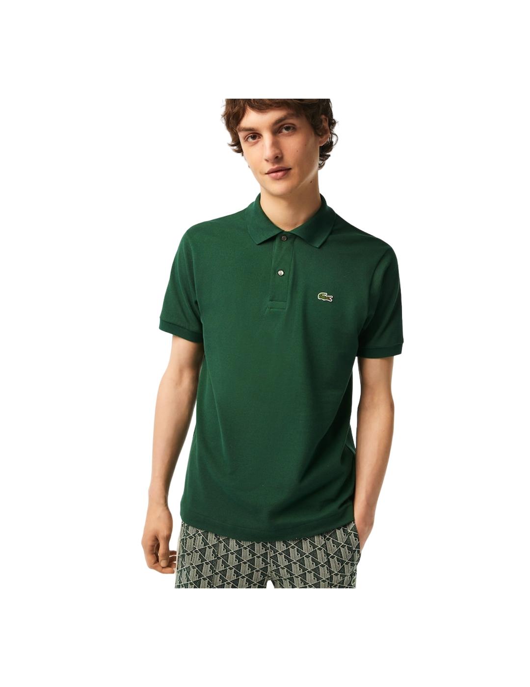 Polo Slim Fit Lacoste Verde Hombre