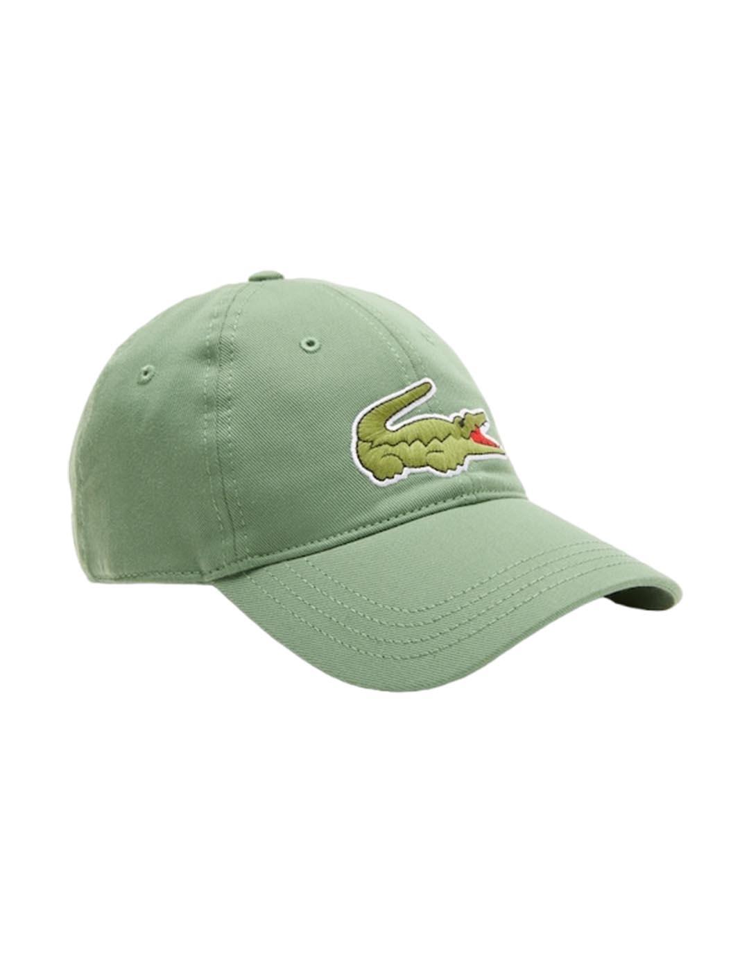 Gorra Logo Lacoste Verde Unisex