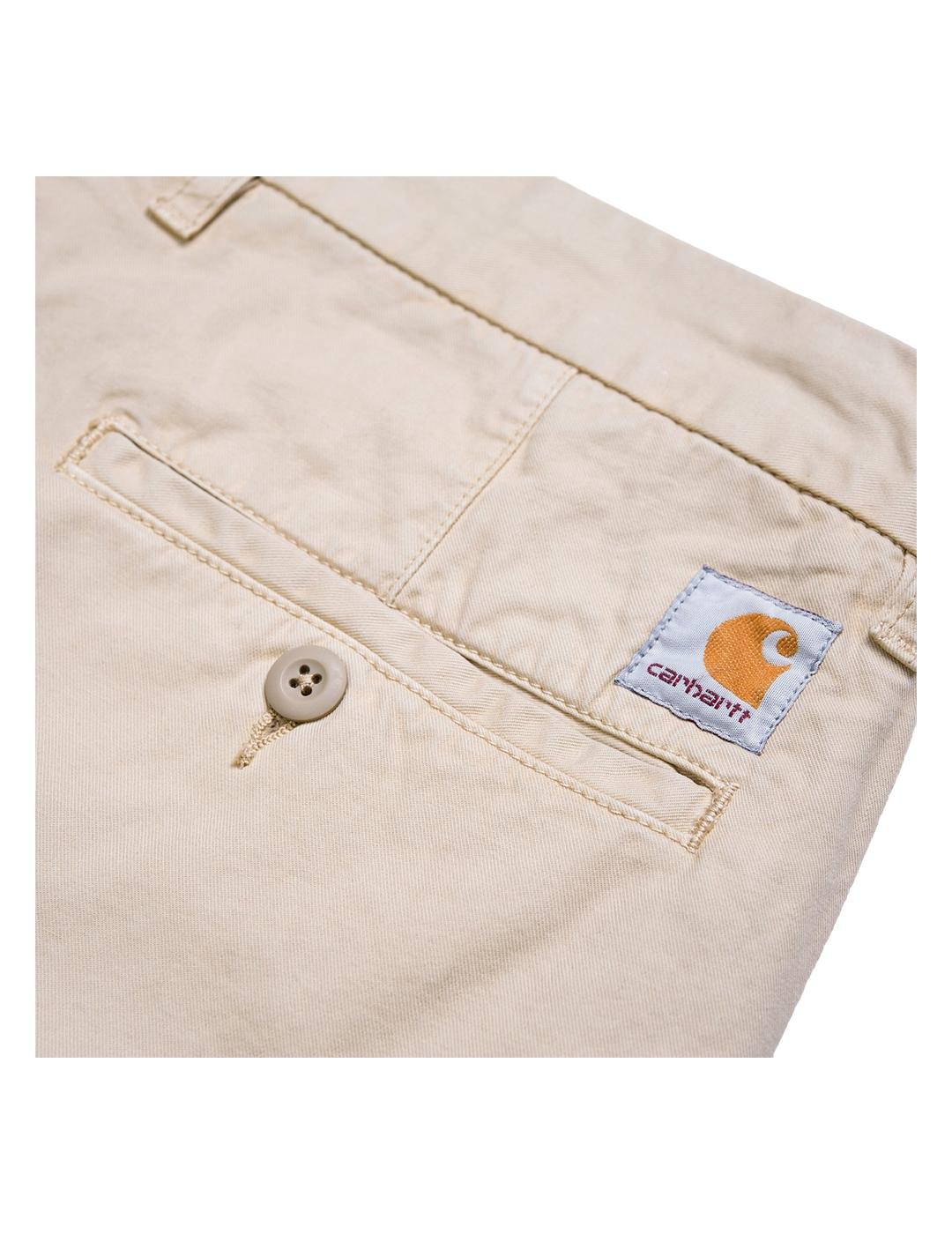 Bermuda Carhartt WIP John Beige Hombre