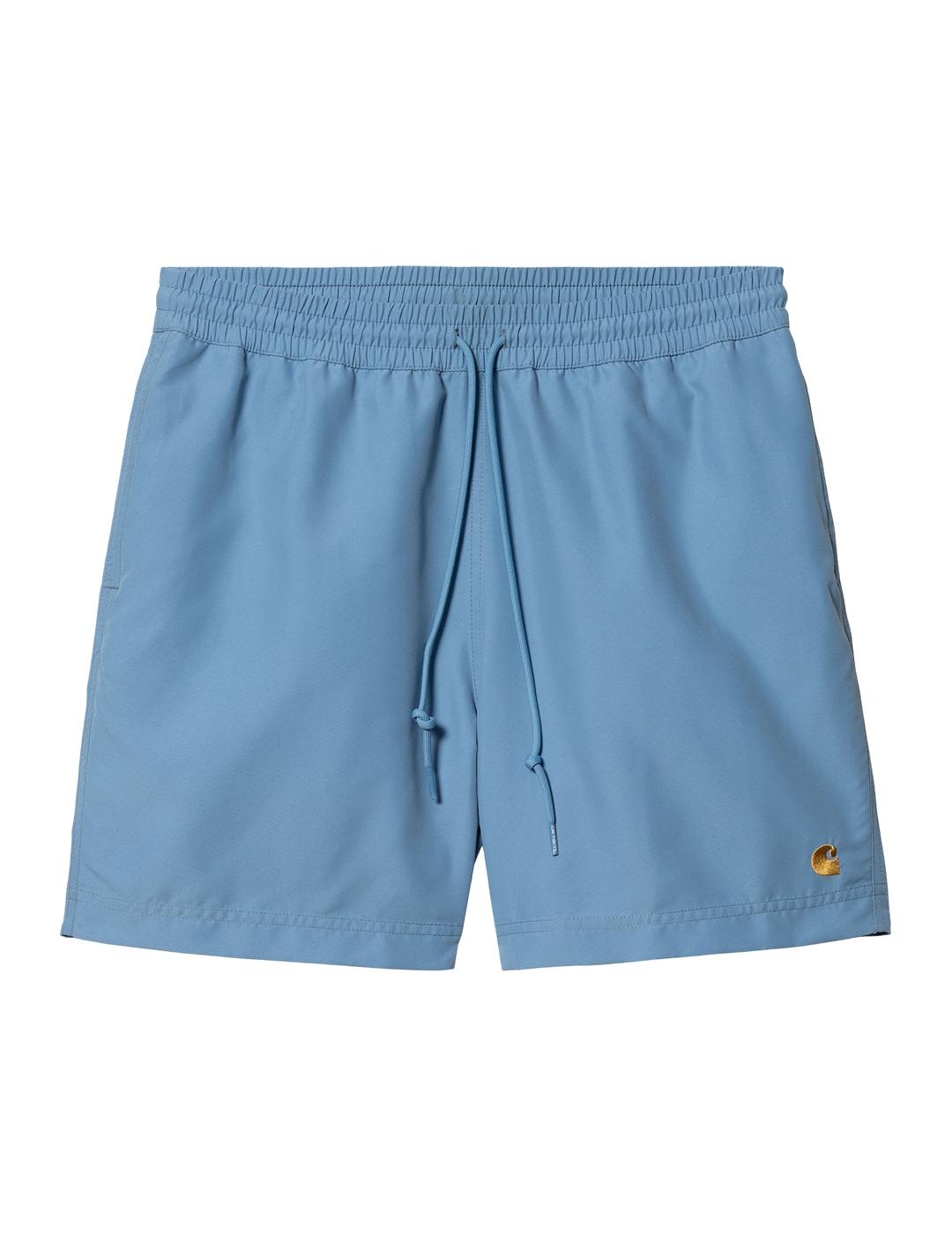 Bañador Carhartt WIP Chase Trunks Azul Hombre