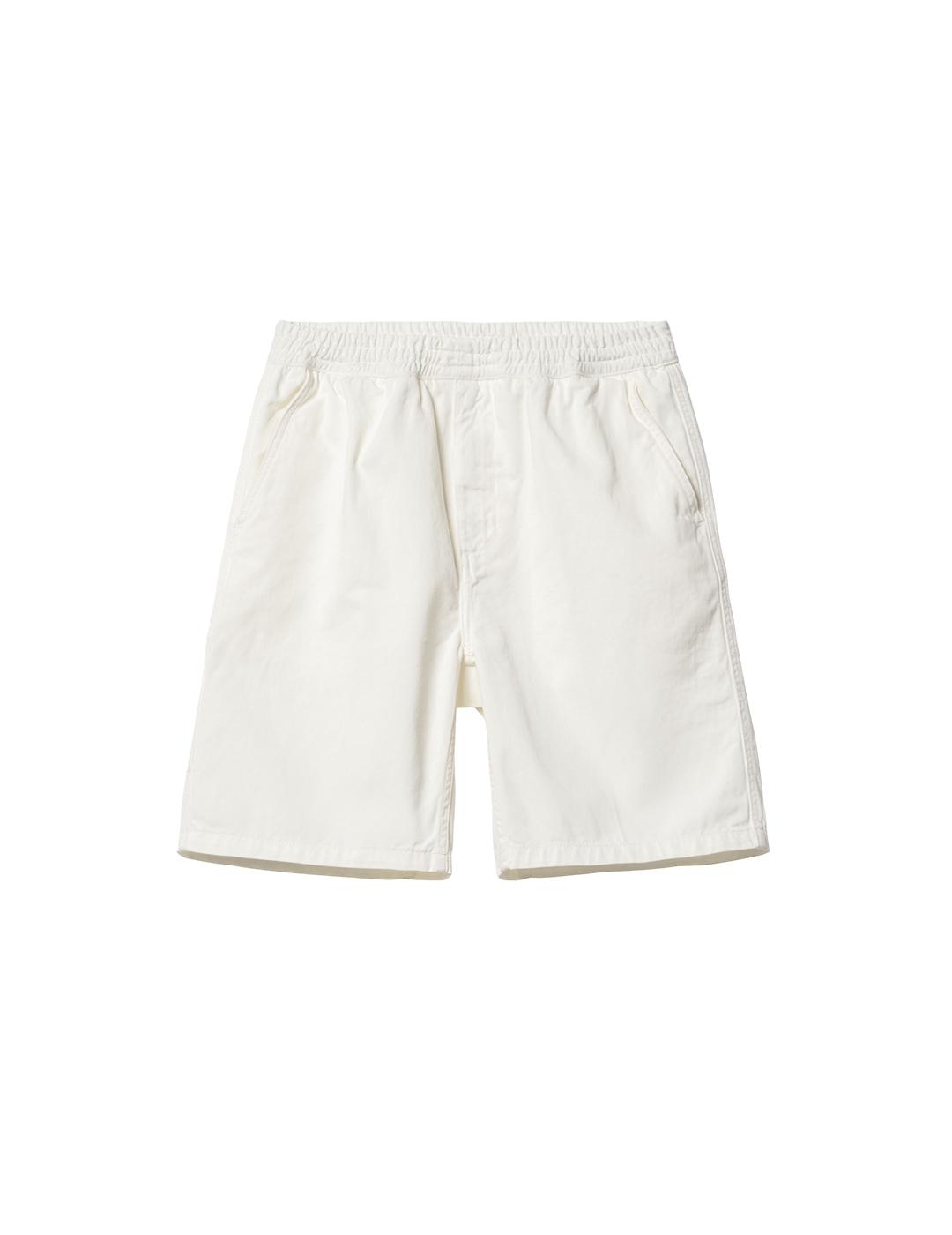 Bermuda Carhartt WIP Flint Blanco Hombre