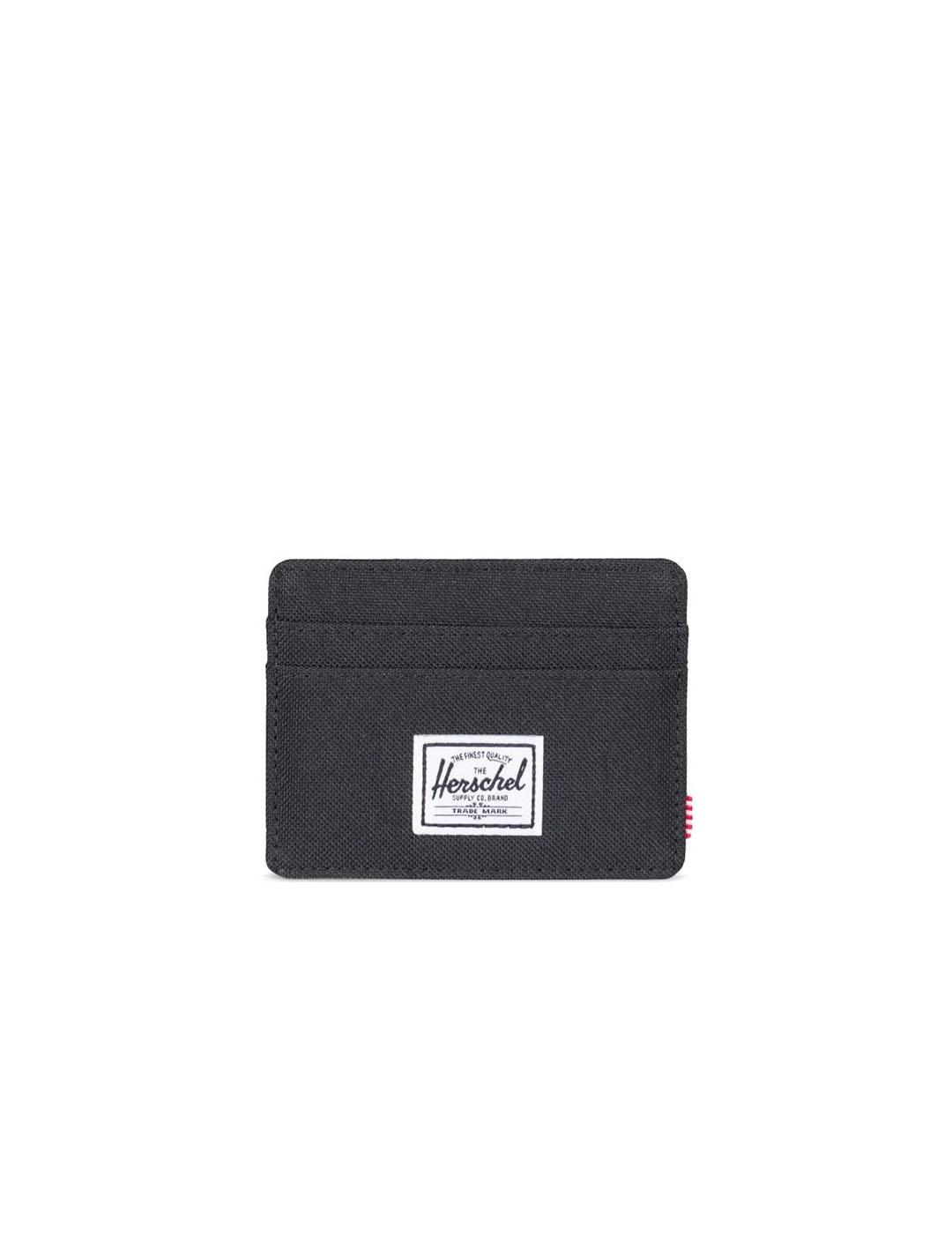 Cartera Herschel Charlie RFID Negro Unisex