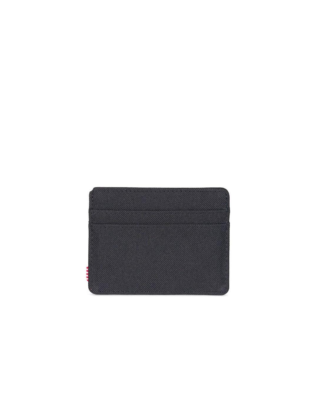 Cartera Herschel Charlie RFID Negro Unisex