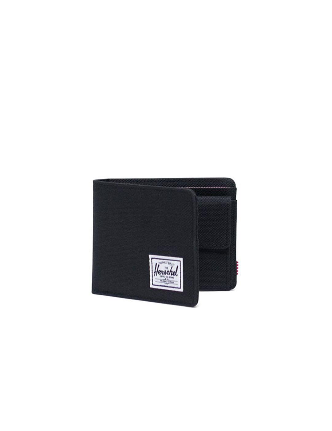 Cartera Herschel Roy Coin RFID Negro Unisex