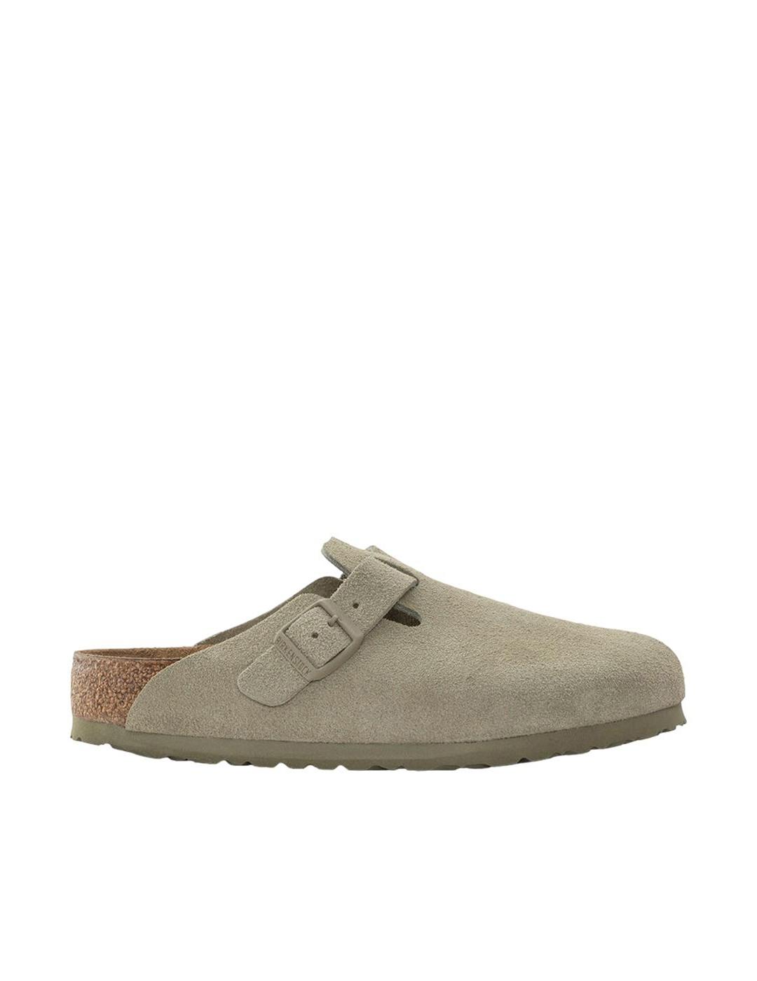 Zueco Birkenston Boston VL Faded Verde Unisex