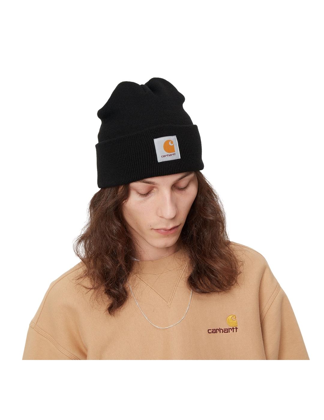 Gorro Carhartt Wip Short Watch Negro Unisex