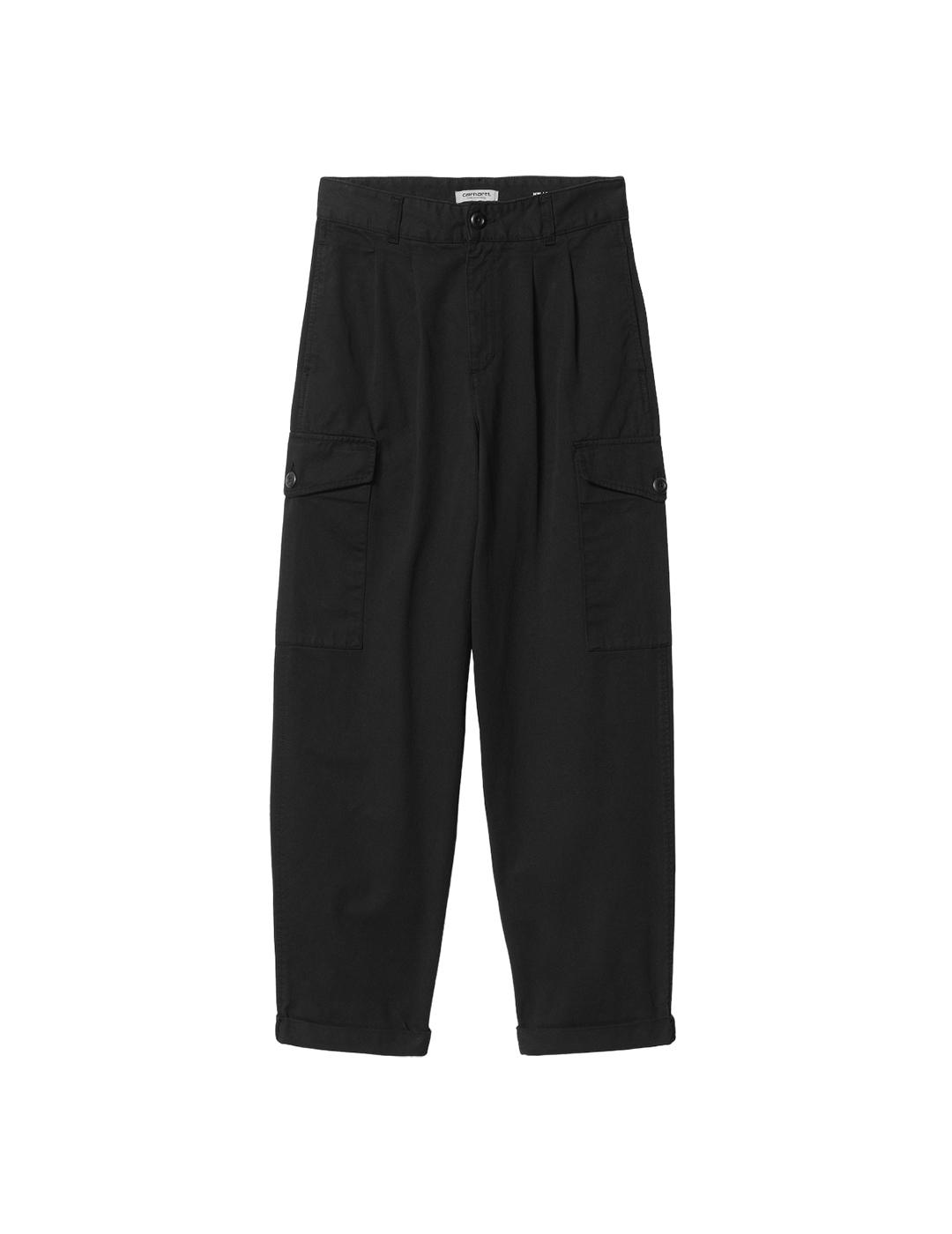 Pantalón Carhartt Wip Collins Negro Mujer