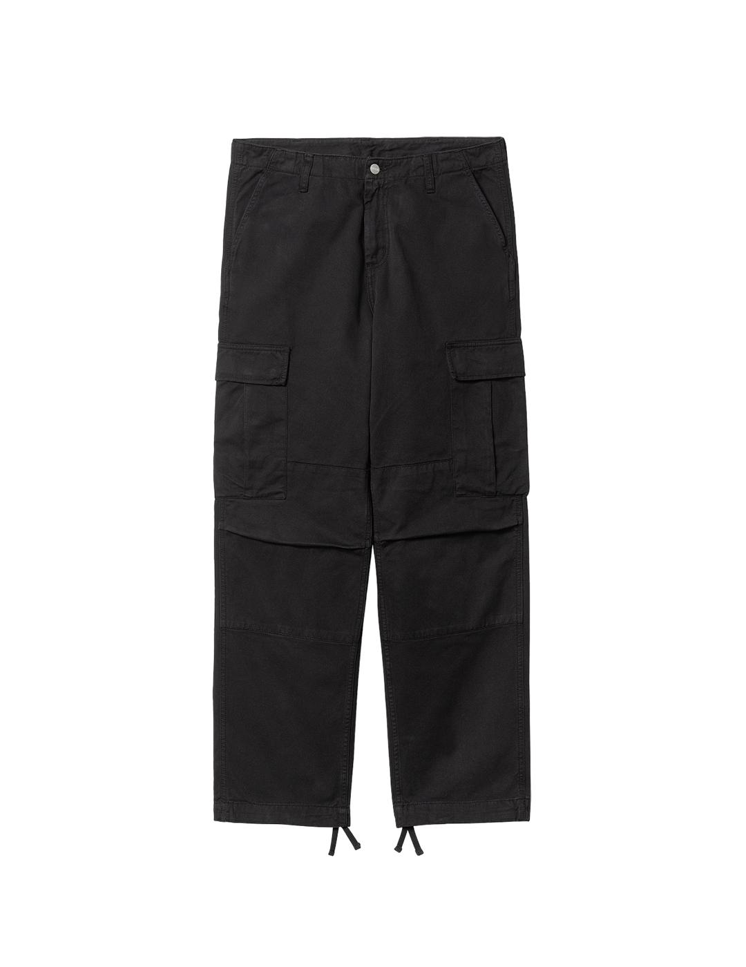 Pantalón Carhartt Wip Regular Cargo Negro Hombre