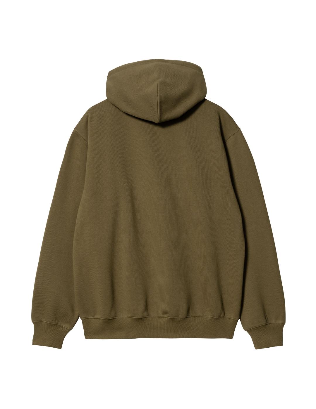 Sudadera Carhartt Wip Hooded Verde Unisex