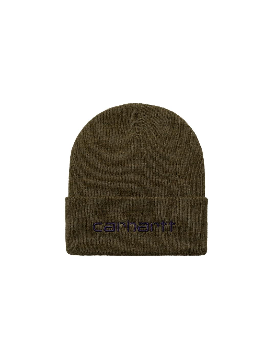 Gorro Carhartt Wip Script Verde Unisex