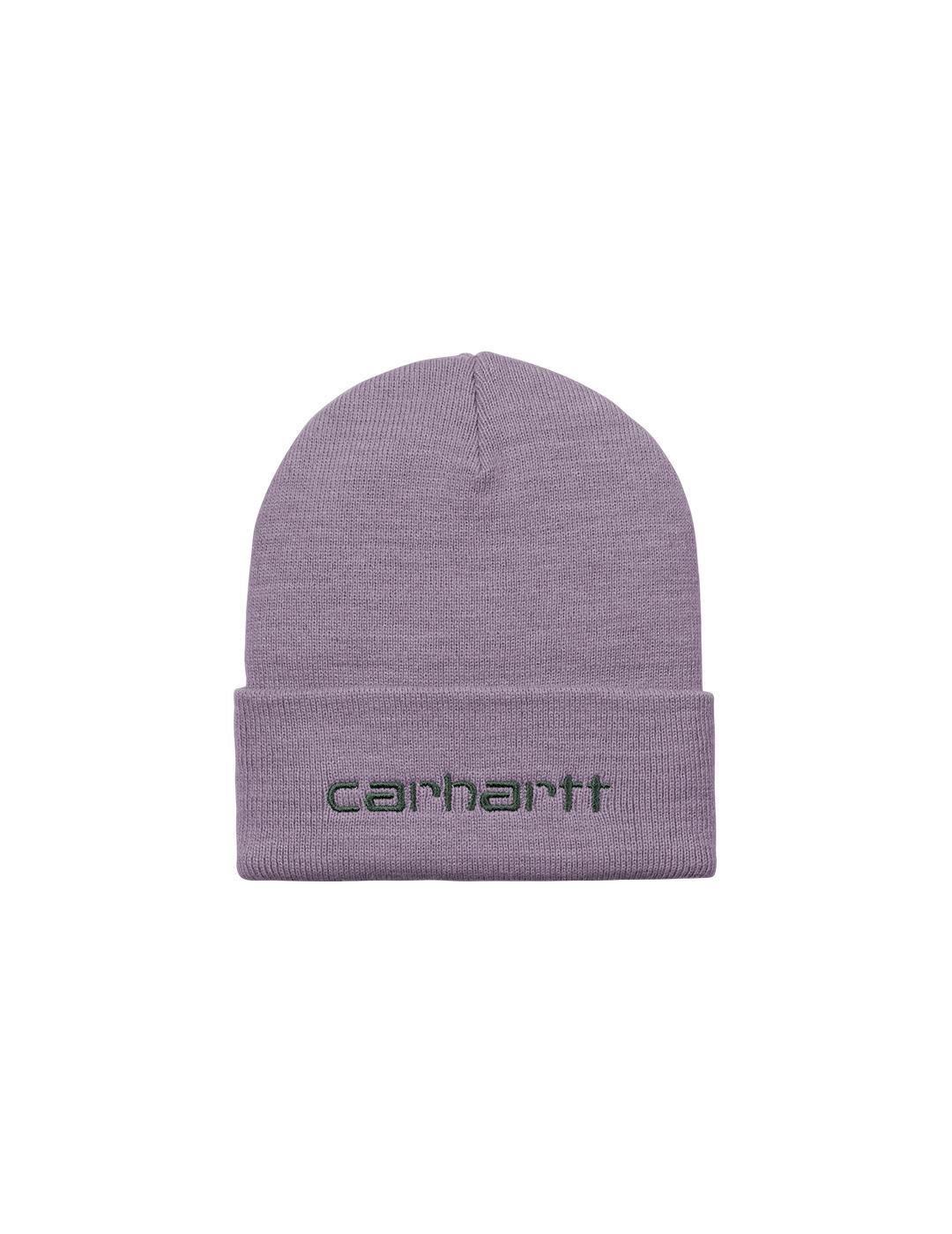 Gorro Carhartt WIp Script Morado Unisex