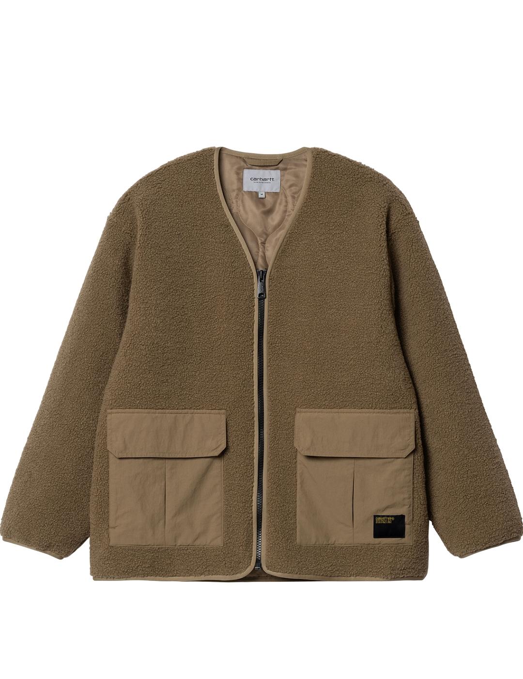 Cazadora Carhartt Wip Devin Liner Marrón Hombre