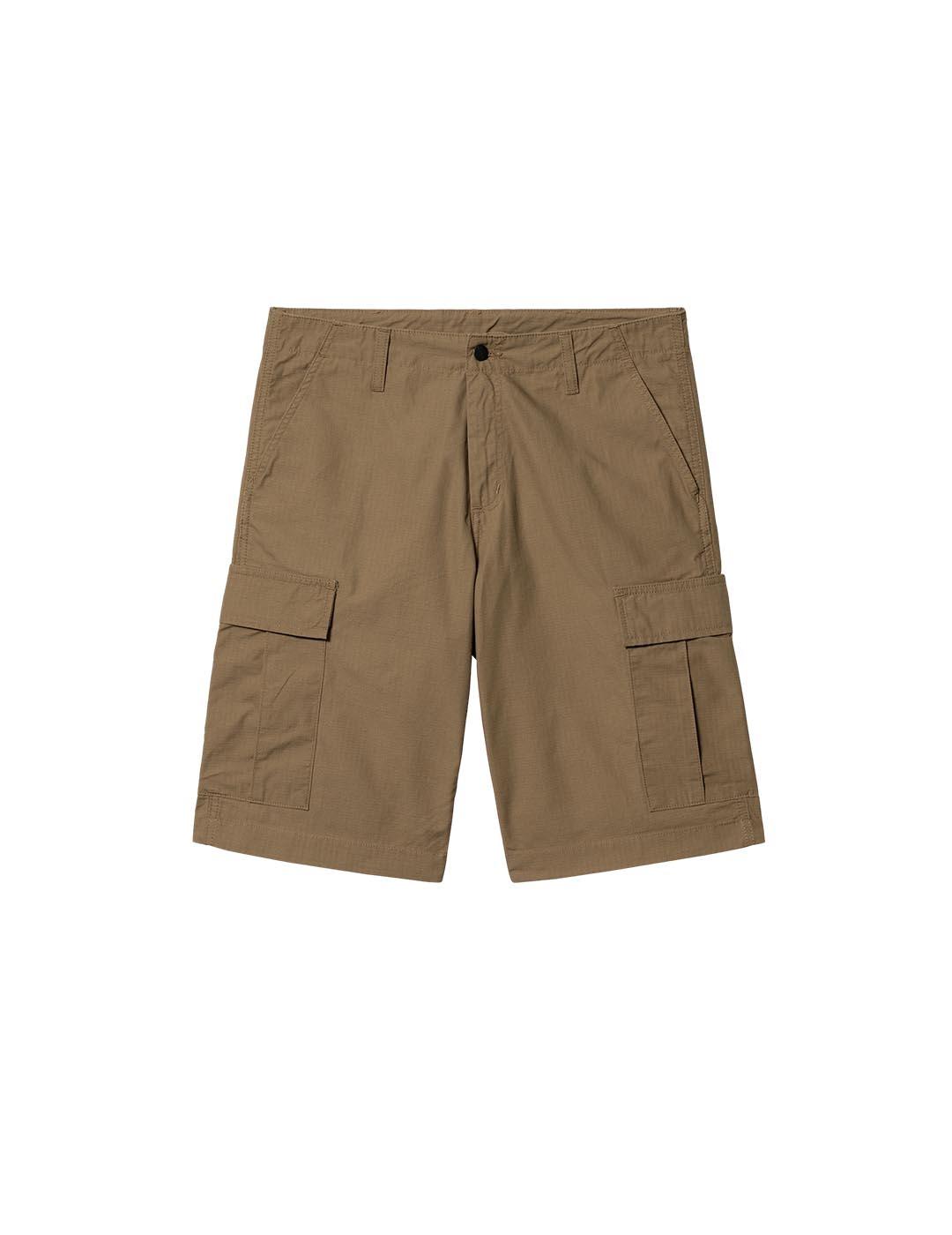 Bermuda Carhartt WIP Regular Cargo Marrón Hombre