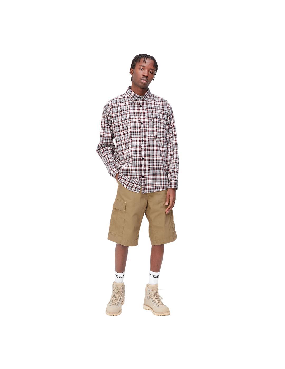 Bermuda Carhartt WIP Regular Cargo Marrón Hombre