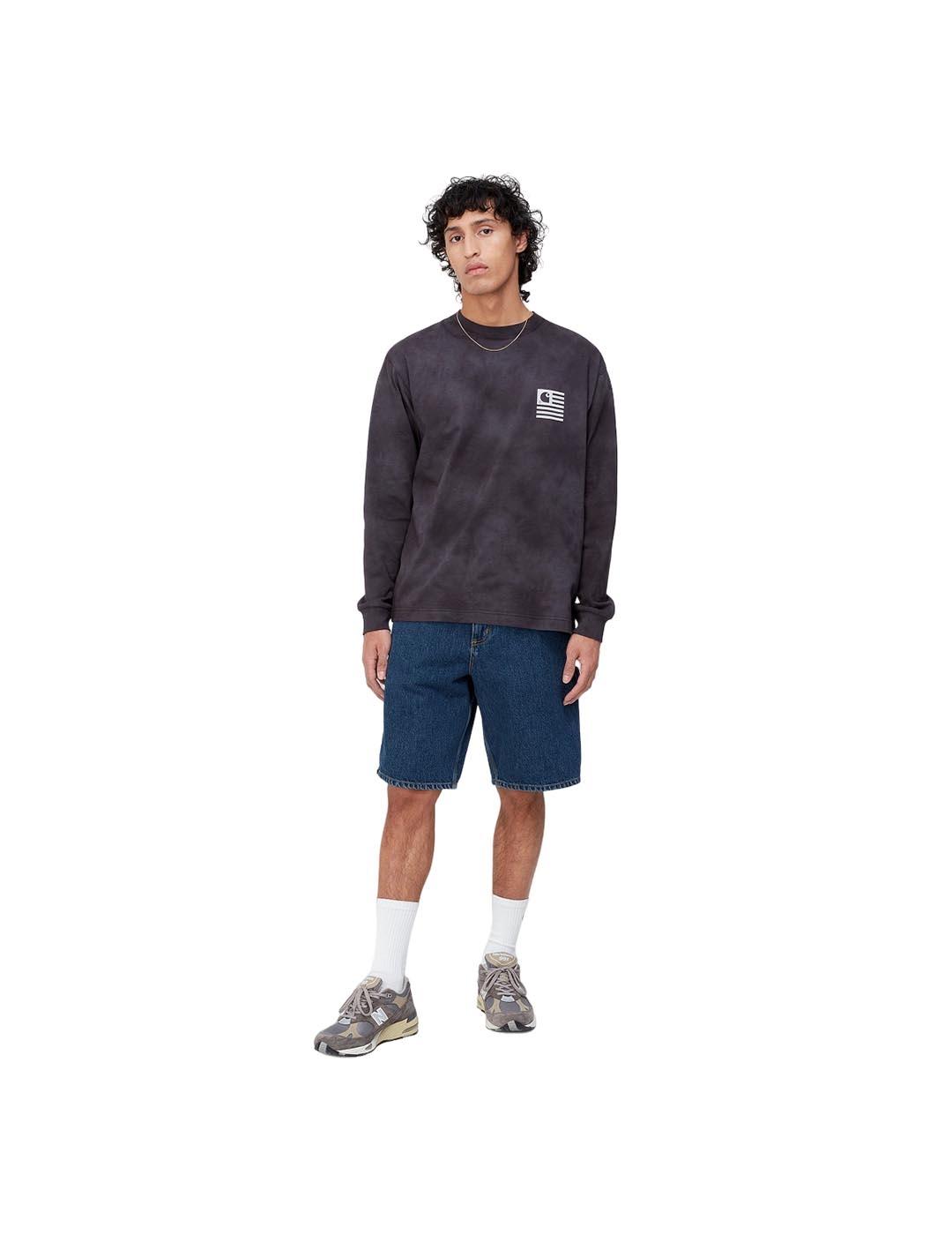 Bermuda Carhartt WIP Single Knee Azul Hombre