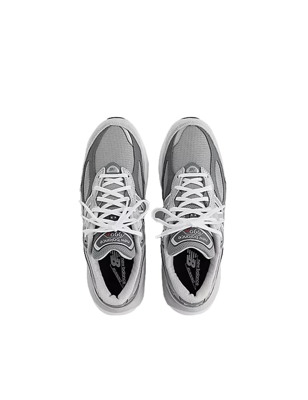 Zapatilla New Balance Made in Usa W990GL6 Gris Mujer