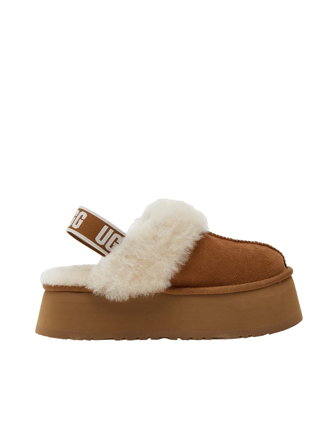 Zueco Ugg Funkette Marrón Mujer