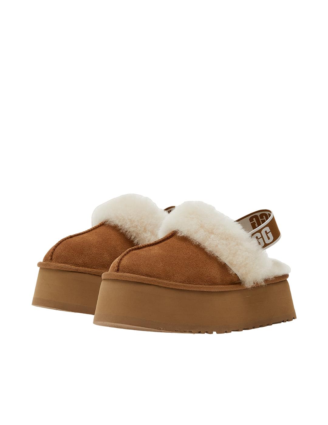 Zueco Ugg Funkette Marrón Mujer