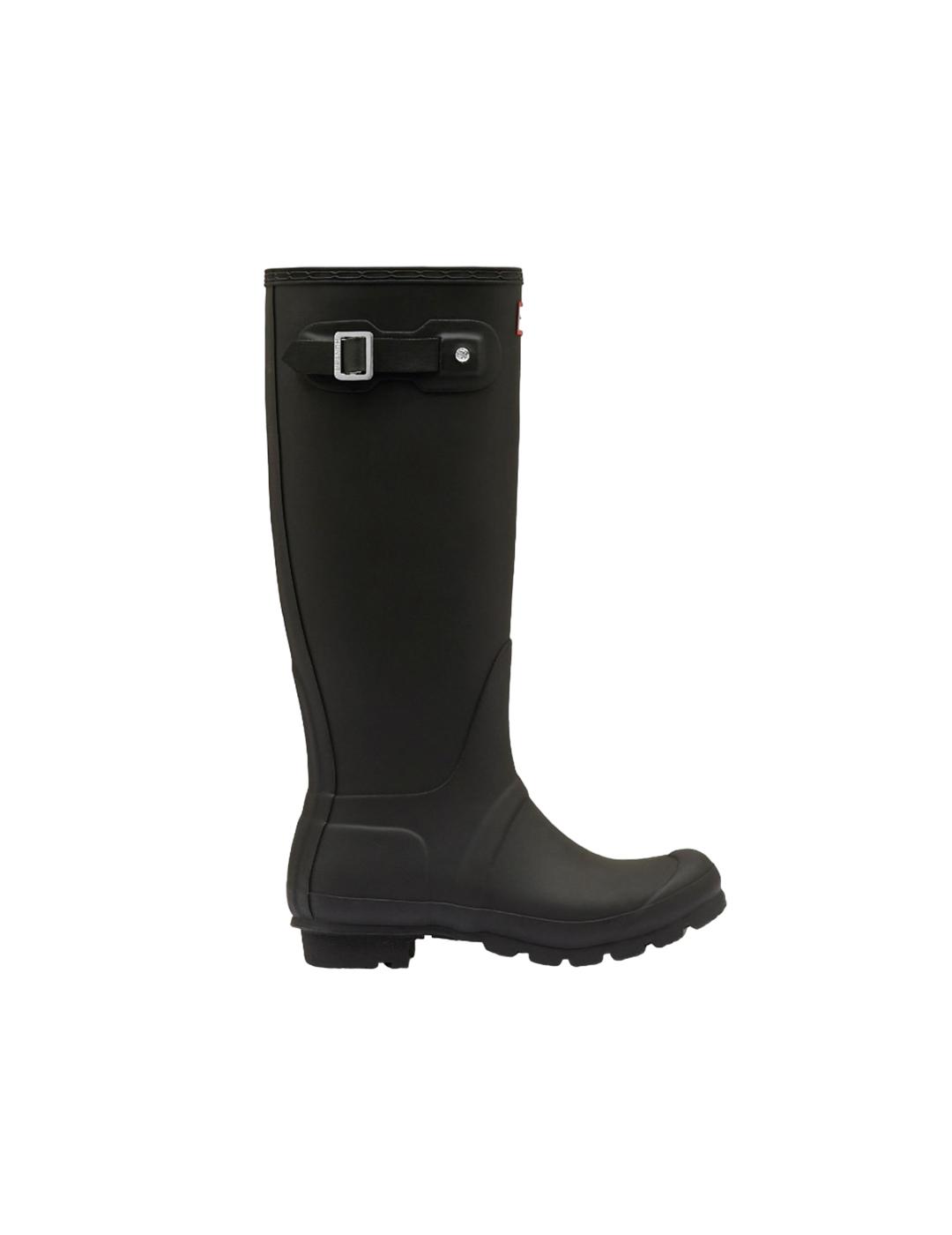 Bota Hunter Original Tall Wellington Negro Mujer