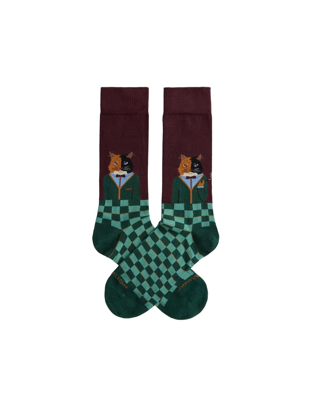 Calcetín Jimmy Lion Gentle Cat Multicolor Unisex