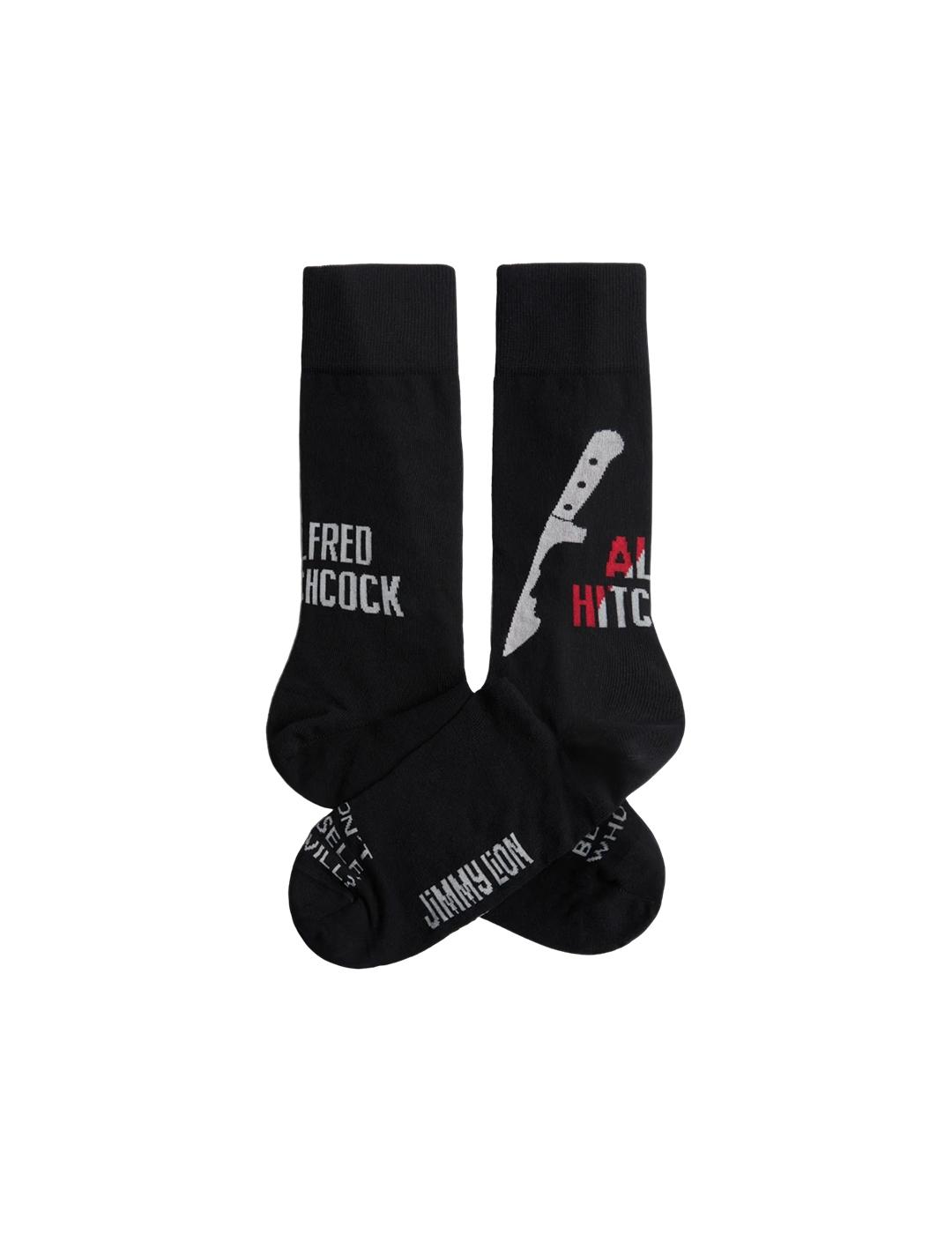 Calcetín Jimmy Lion Hitchcock Knife Negro Unisex