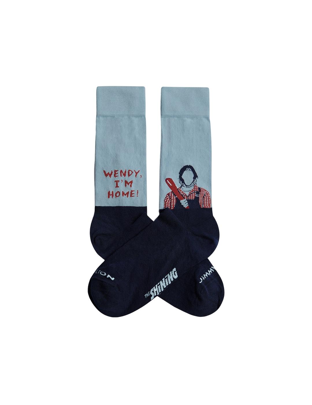 Calcetín Jimmy Lion The Shining - Wendy I'm Home Azul Unisex