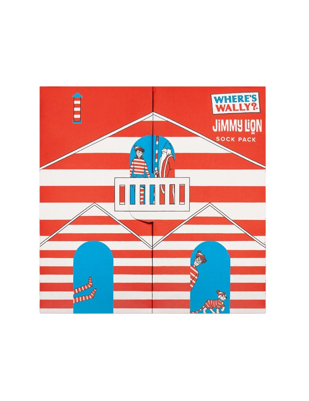 Pack Jimmy Lion Where's Wally Multicolor Unisex